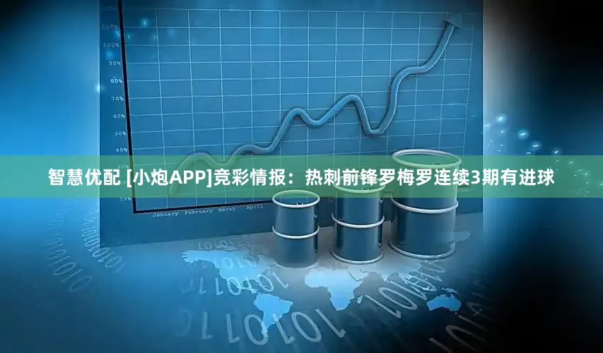 智慧优配 [小炮APP]竞彩情报：热刺前锋罗梅罗连续3期有进球