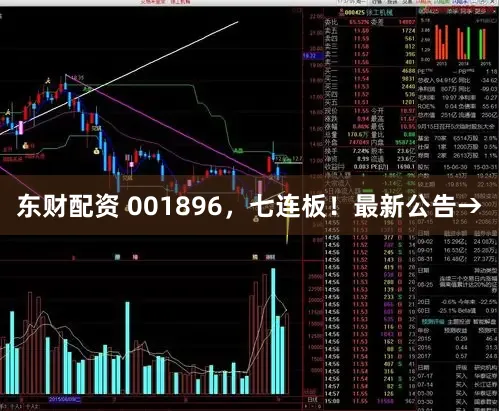 东财配资 001896，七连板！最新公告→